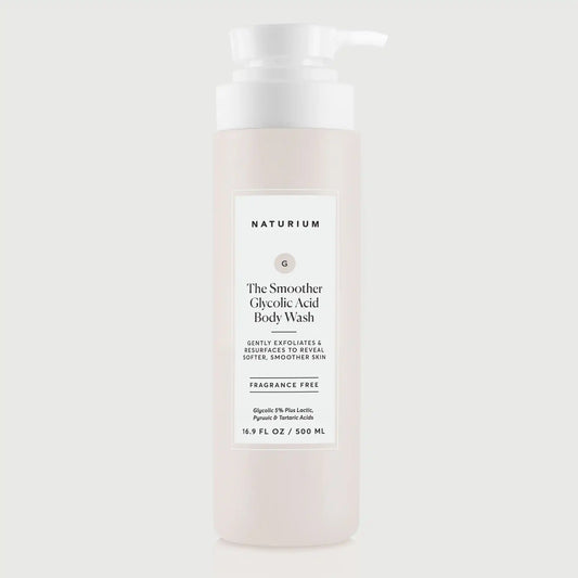 the-smoother-glycolic-acid-exfoliating-body-wash-u2 NATR-40002_The-Smoother_bonebkgd_front.webp