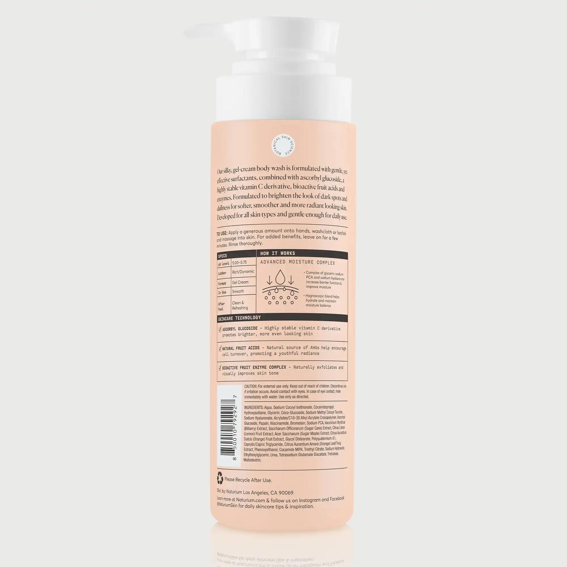 the-brightener-vitamin-c-brightening-body-wash-b2 NATR-The-Brightener-Body-Wash_back.webp